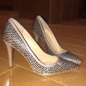 Silver/ Gold heels